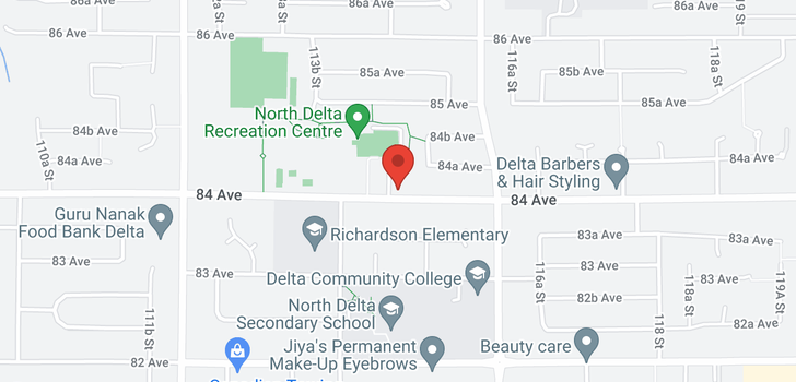 map of 313 11507 84 AVENUE